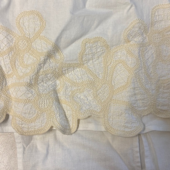 J crew Embroidered-trim shell XXS - Picture 4 of 4